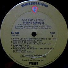 Load image into Gallery viewer, Dionne Warwicke* : Just Being Myself (LP, Album)
