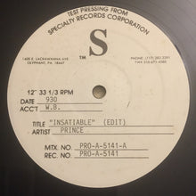 Load image into Gallery viewer, Prince And The New Power Generation : Insatiable (edit) (12", Single, TP)
