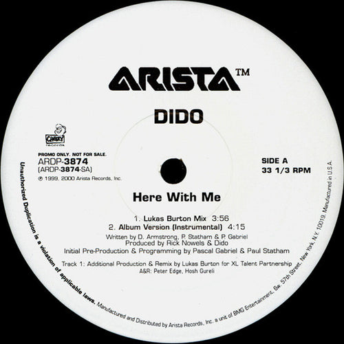 Dido : Here With Me (12