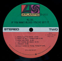 Load image into Gallery viewer, AC/DC : If You Want Blood You've Got It (LP, Album, SP )
