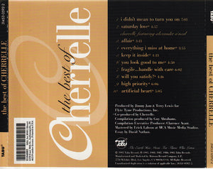 Cherrelle : The Best Of Cherrelle (CD, Comp, Club)