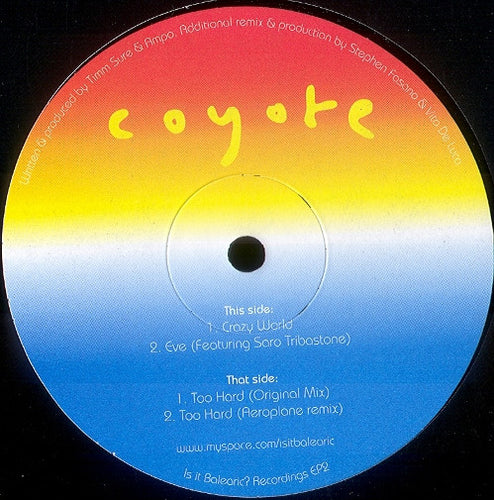 Coyote (5) : Coyote EP 2 (12