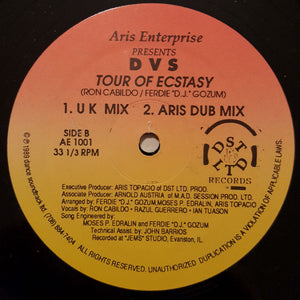 DVS (24) : Tour Of Ecstasy (12")