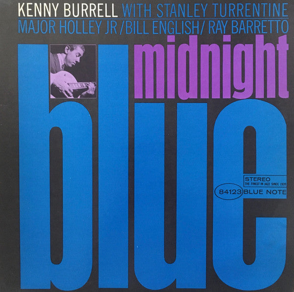 Kenny Burrell : Midnight Blue (LP, Album, RE, New)