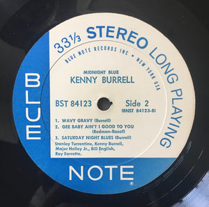Kenny Burrell : Midnight Blue (LP, Album, RE, New)