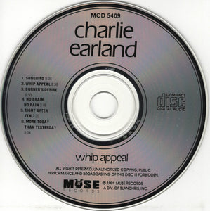 Charles Earland : Whip Appeal (CD, Album)