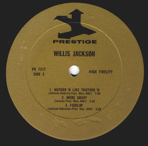 Willis Jackson : More Gravy (LP, Album, Mono)