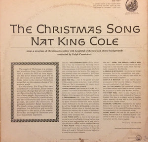 Nat King Cole : The Christmas Song (LP, Album, RE, Red)