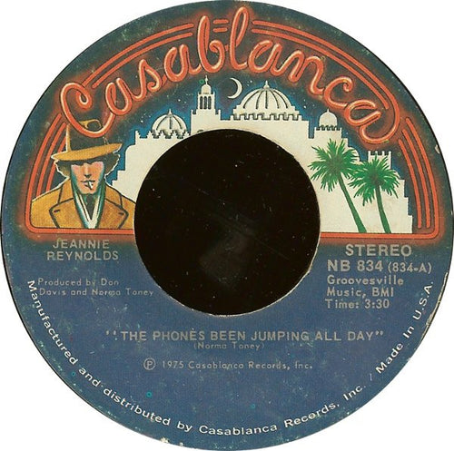 Jeannie Reynolds : The Phones Been Jumping All Day / Unwanted Company (7
