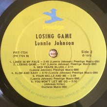 Load image into Gallery viewer, Lonnie Johnson (2) : Losing Game (LP, Album)
