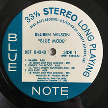 Load image into Gallery viewer, Reuben Wilson : Blue Mode (LP, Album)
