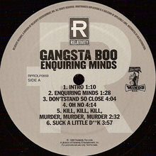 Load image into Gallery viewer, Gangsta Boo : Enquiring Minds (2xLP, Album, Promo)
