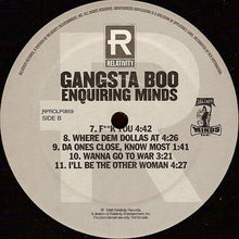 Load image into Gallery viewer, Gangsta Boo : Enquiring Minds (2xLP, Album, Promo)
