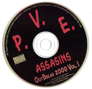 P.V.E. Assasins : Outbreak 2000 Vol. 1 (CD, EP)