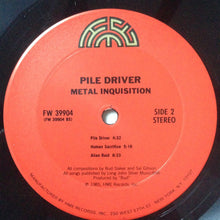 Load image into Gallery viewer, Piledriver (2) : Metal Inquisition (LP, Album, Alt)
