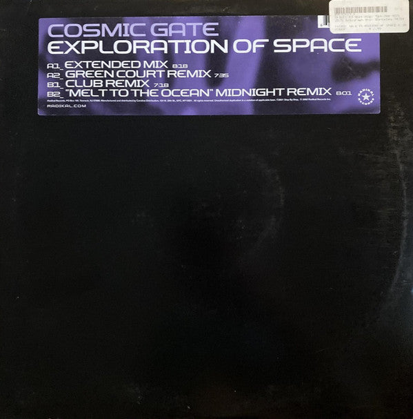 Cosmic Gate : Exploration Of Space (12