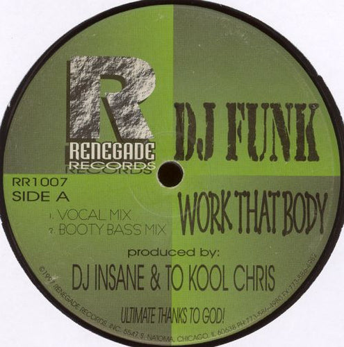 DJ Funk : Work That Body (12