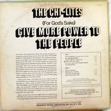 Load image into Gallery viewer, The Chi-Lites : (For God's Sake) Give More Power To The People (LP, Album, Jac)
