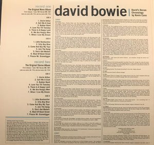 David Bowie : David Bowie (LP, Album, Mono, Blu + LP, Album, Red + RSD, Comp,)