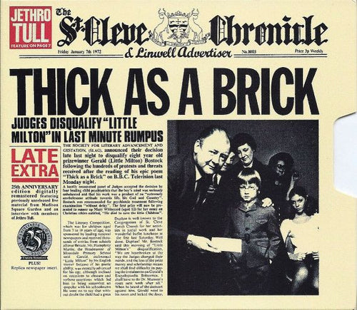 Jethro Tull : Thick As A Brick (CD, Album, RE, RM, S/Edition + Box)