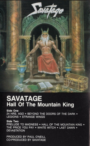 Savatage : Hall Of The Mountain King (Cass, Album)