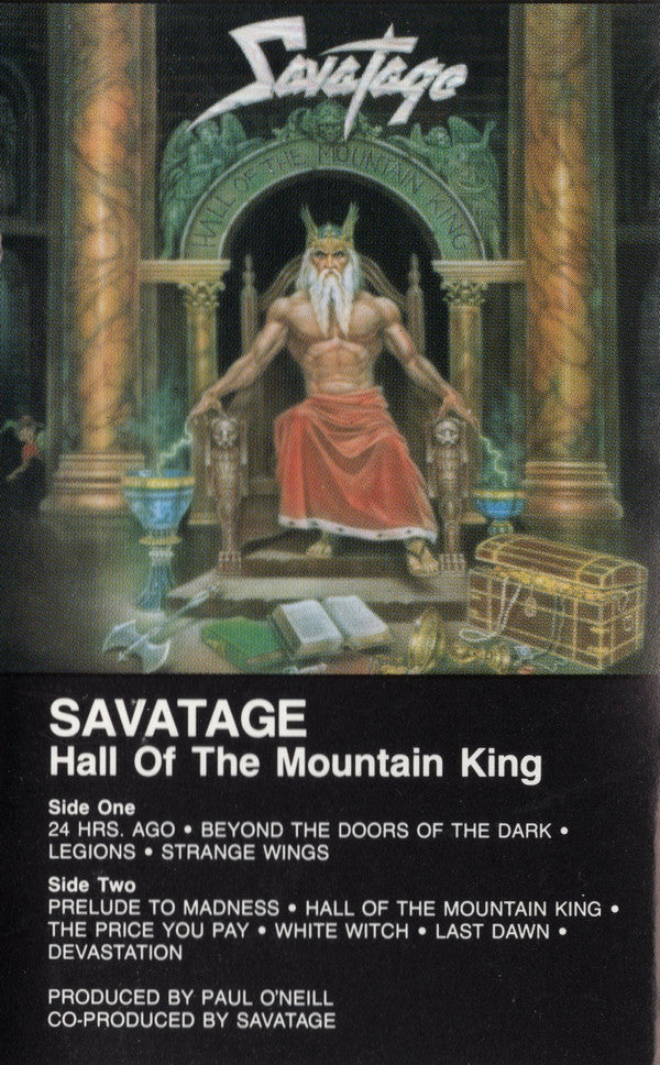 Savatage : Hall Of The Mountain King (Cass, Album)