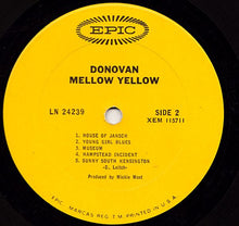 Load image into Gallery viewer, Donovan : Mellow Yellow (LP, Album, Mono, Pit)
