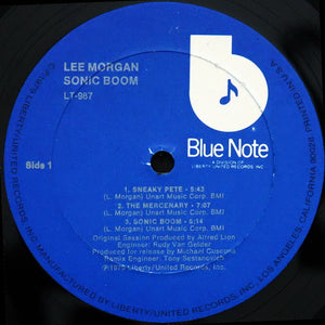 Lee Morgan : Sonic Boom (LP, Album)