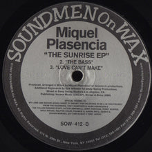 Load image into Gallery viewer, Miguel Plasencia : The Sunrise EP (12", EP)
