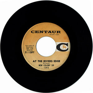 New Colony Six* : At The River's Edge / I Lie Awake (7", Single, Promo)