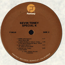 Load image into Gallery viewer, Kevin Toney : Special K (LP, Album)
