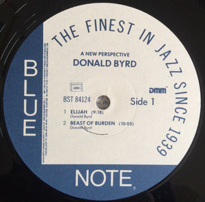 Donald Byrd : A New Perspective (LP, Album, RE, RM, DMM)