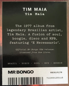 Tim Maia : Tim Maia (LP, Album, RE)