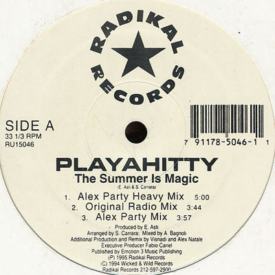 Playahitty : The Summer Is Magic (12