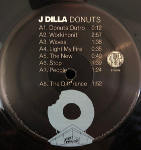 J Dilla : Donuts (2x12", Album, RE)