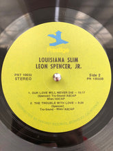 Load image into Gallery viewer, Leon Spencer* : Louisiana Slim (LP, Album)
