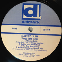 Load image into Gallery viewer, Sleepy John Estes : Electric Sleep (LP, Album)
