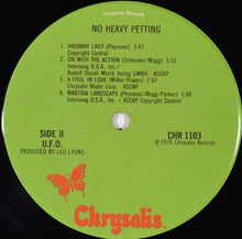 Load image into Gallery viewer, UFO (5) : No Heavy Petting (LP, Album, Jac)
