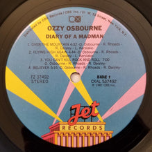 Load image into Gallery viewer, Ozzy Osbourne : Diary Of A Madman (LP, Album, CX )
