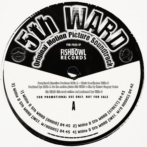 Various : 5th Ward (Original Motion Picture Soundtrack) (12