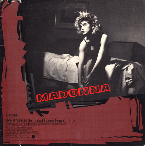 Madonna : Like A Virgin (Extended Dance Remix) (12