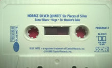 Load image into Gallery viewer, Horace Silver Quintet* : Six Pieces Of Silver (Cass, RE, RM)
