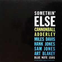 Load image into Gallery viewer, Cannonball Adderley : Somethin' Else (LP, Album, Mono, RP)
