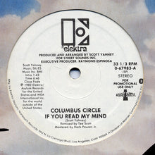 Load image into Gallery viewer, Columbus Circle : If You Read My Mind (12", Mono, Promo)
