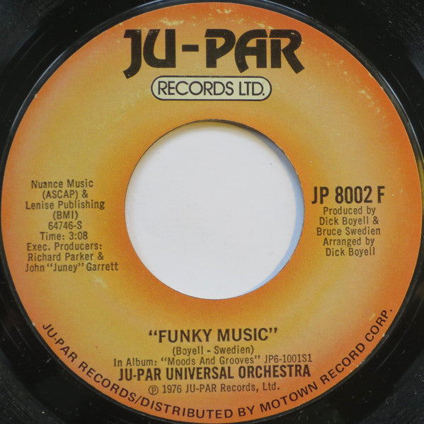 Ju-Par Universal Orchestra : Funky Music (7