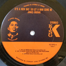 Load image into Gallery viewer, James Brown : It's A New Day So Let A Man Come In (LP, Album)
