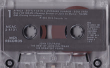 Load image into Gallery viewer, John Coltrane : The Best Of John Coltrane - His Greatest Years (Cass, Comp)
