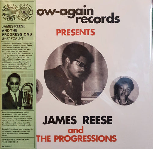 James Reese & The Progressions : Wait For Me (LP, Comp, Num)