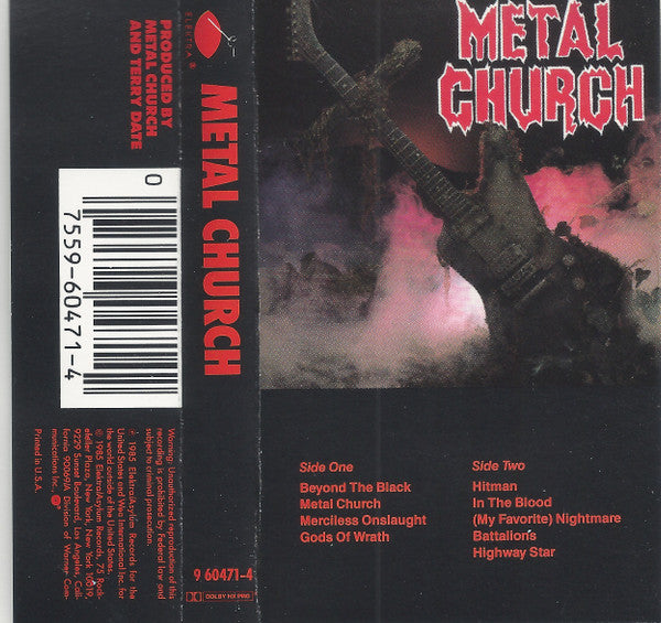 Metal Church : Metal Church (Cass, Album)