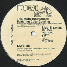 Load image into Gallery viewer, The Main Ingredient Featuring Cuba Gooding : Party People (12", Promo)
